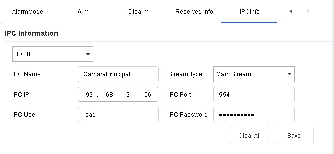 dahua vth ipc
